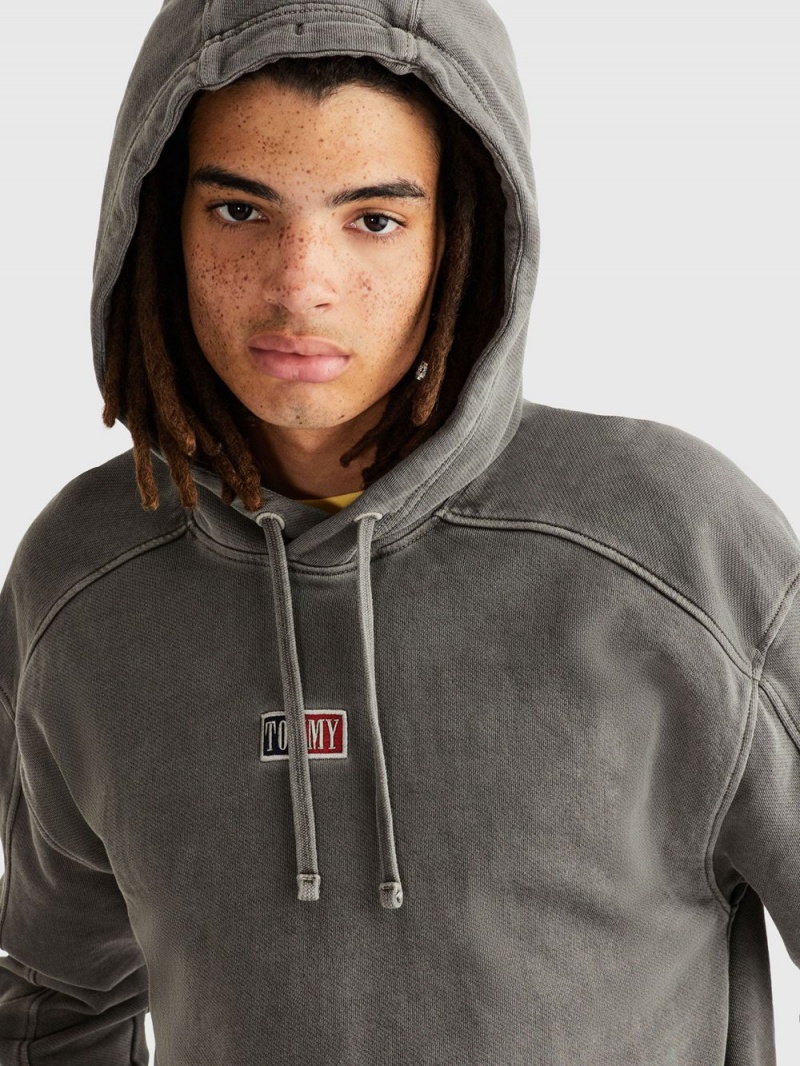 Tommy Hilfiger Tony Hoodie Herr Svarta | 098-YECLIO