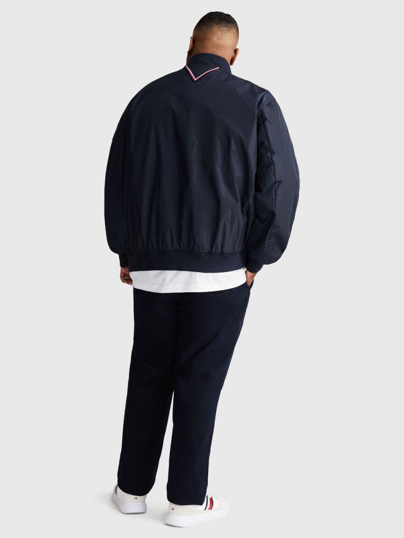 Tommy Hilfiger Varsity Bomber Jackor Herr Blå | 198-IQDPOK