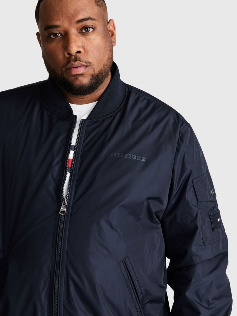 Tommy Hilfiger Varsity Bomber Jackor Herr Blå | 198-IQDPOK