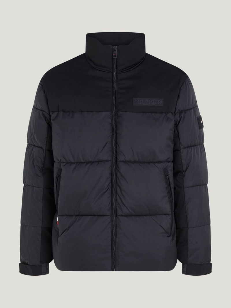 Tommy Hilfiger Warm Recycled New York Puffer Jackor Herr Svarta | 570-UREJLF