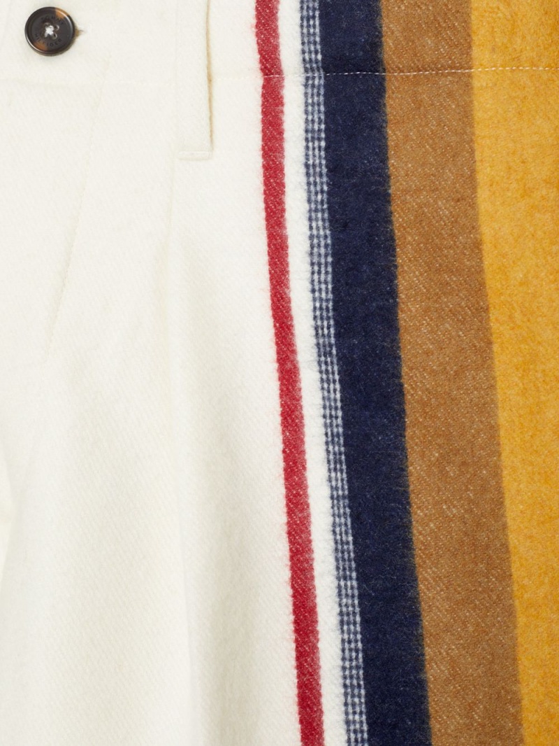 Tommy Hilfiger X Pendleton Valley Stripe Relaxed Byxor Herr Vita | 523-NEYKXS